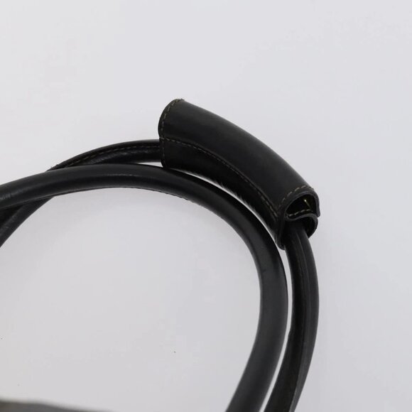 FENDI Zucca Canvas Boston Bag PVC Black Brown gold Auth 142675 - Picture 9 of 16